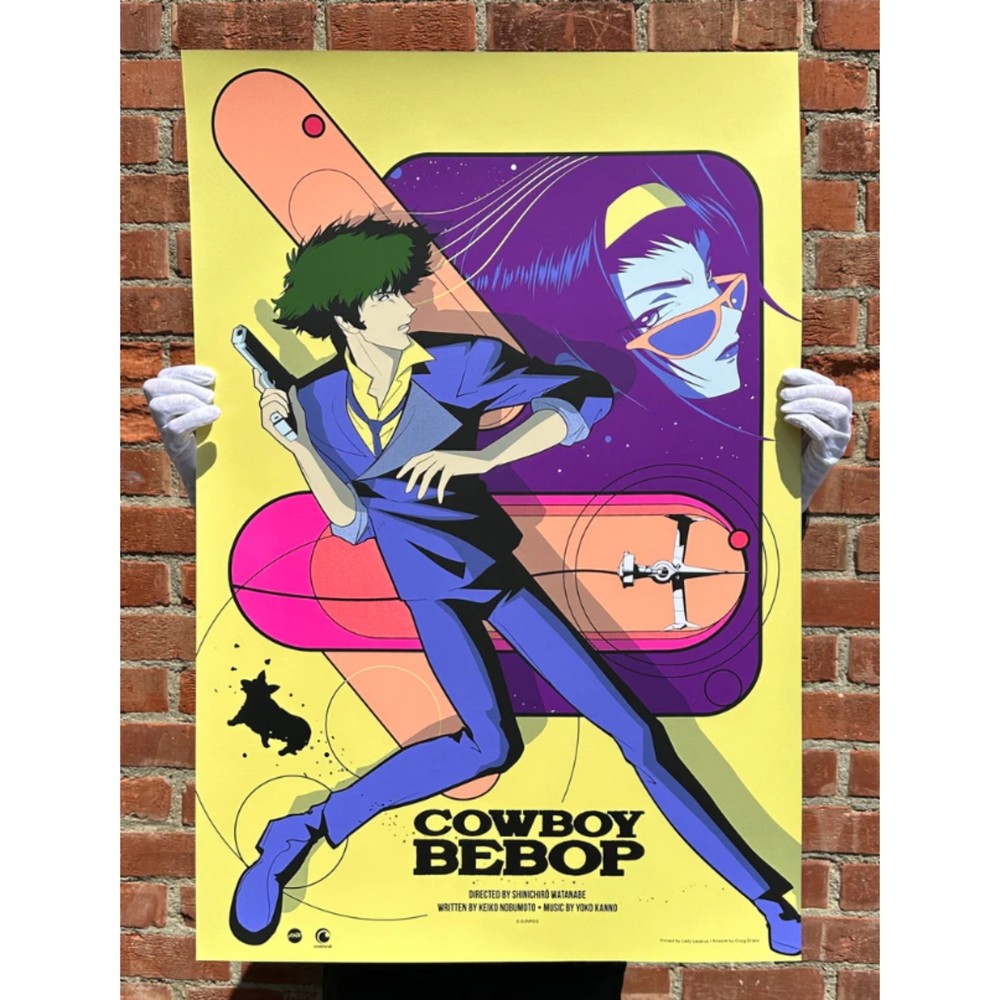 Craig Drake - Cowboy Bebop - Mondo - ARTIST PROOF - RARE - x/10